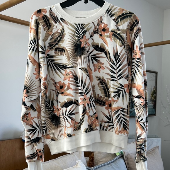 Billabong Sweaters - Billabong Floral Print Women's Sweatshirt